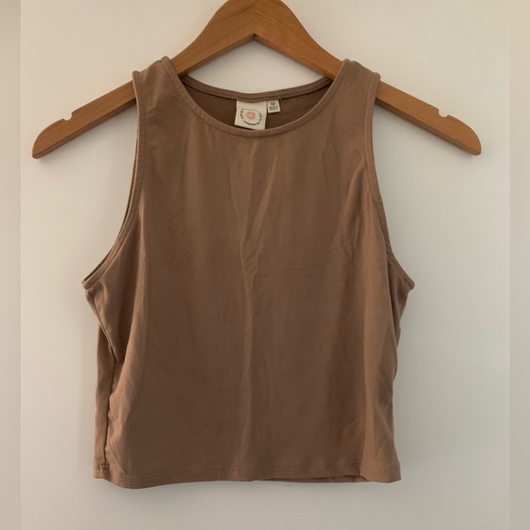 live in the moment Tops - Live in the Moment tan top size xs